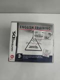 Jeu Nintendo DS English Training boîte, apprentissage anglais, 3+, Nintendo