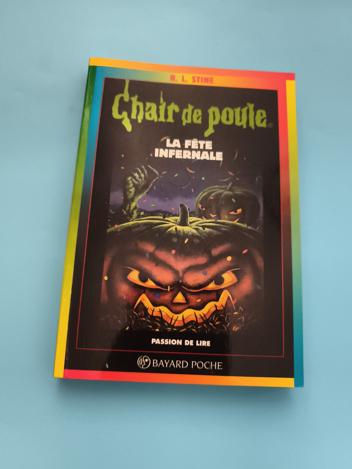 Livre Chair de poule La Fête Infernale Bayard Poche R.L. Stine roman jeunesse