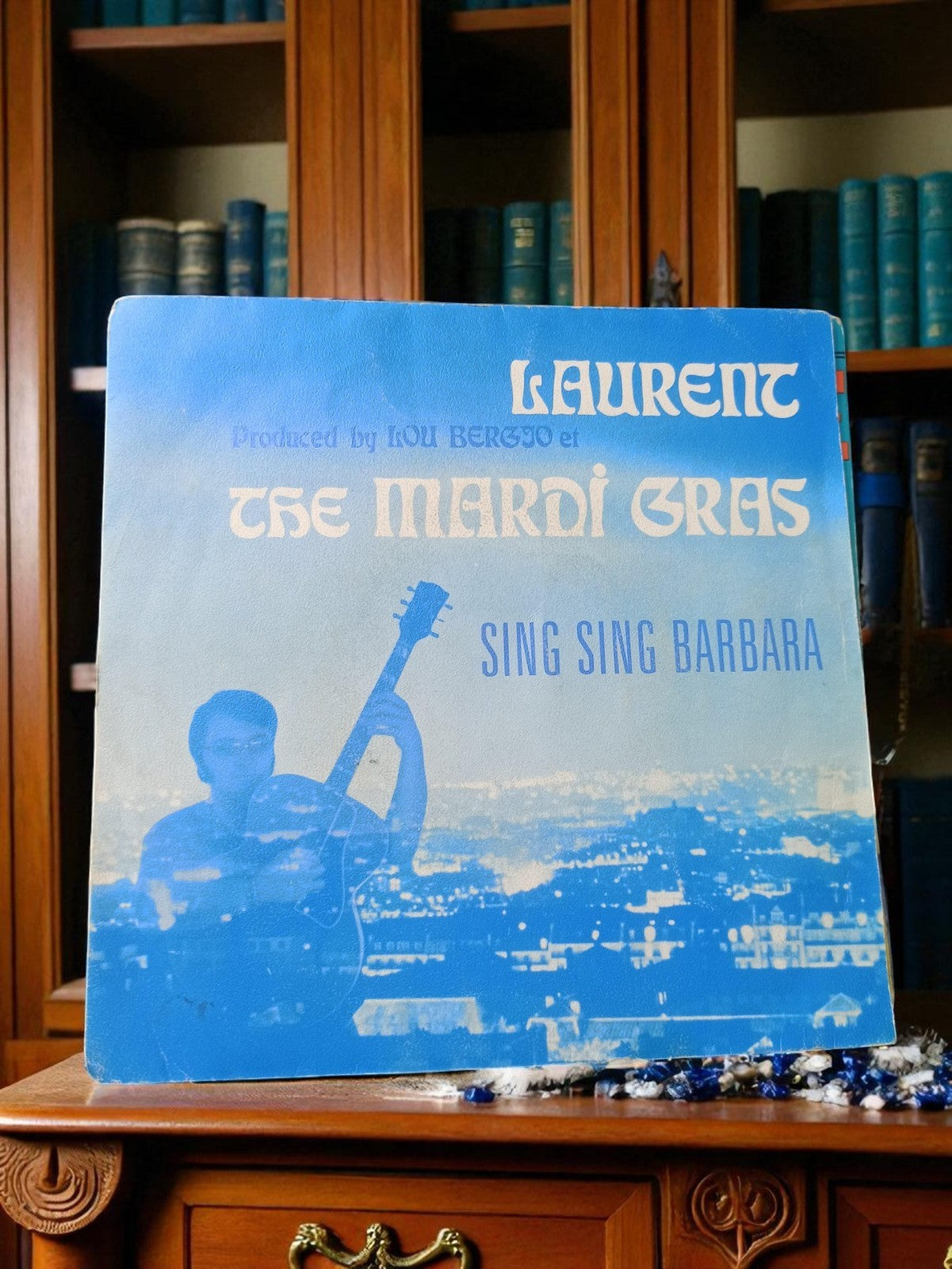 Vinyle 45 tours Laurent The Mardi Gras Sing Sing Barbara vintage rétro