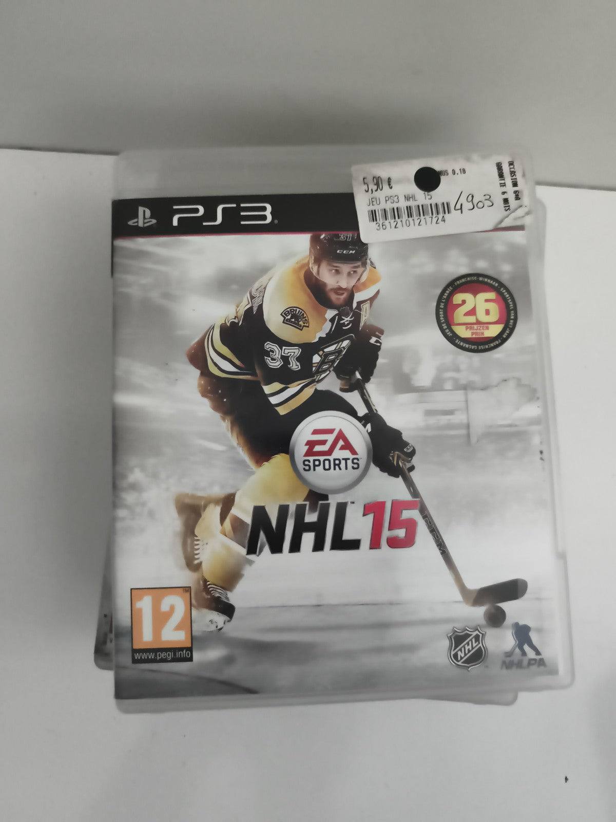 Jeu PS3 NHL 15 PlayStation EA Sports hockey PEGI 12
