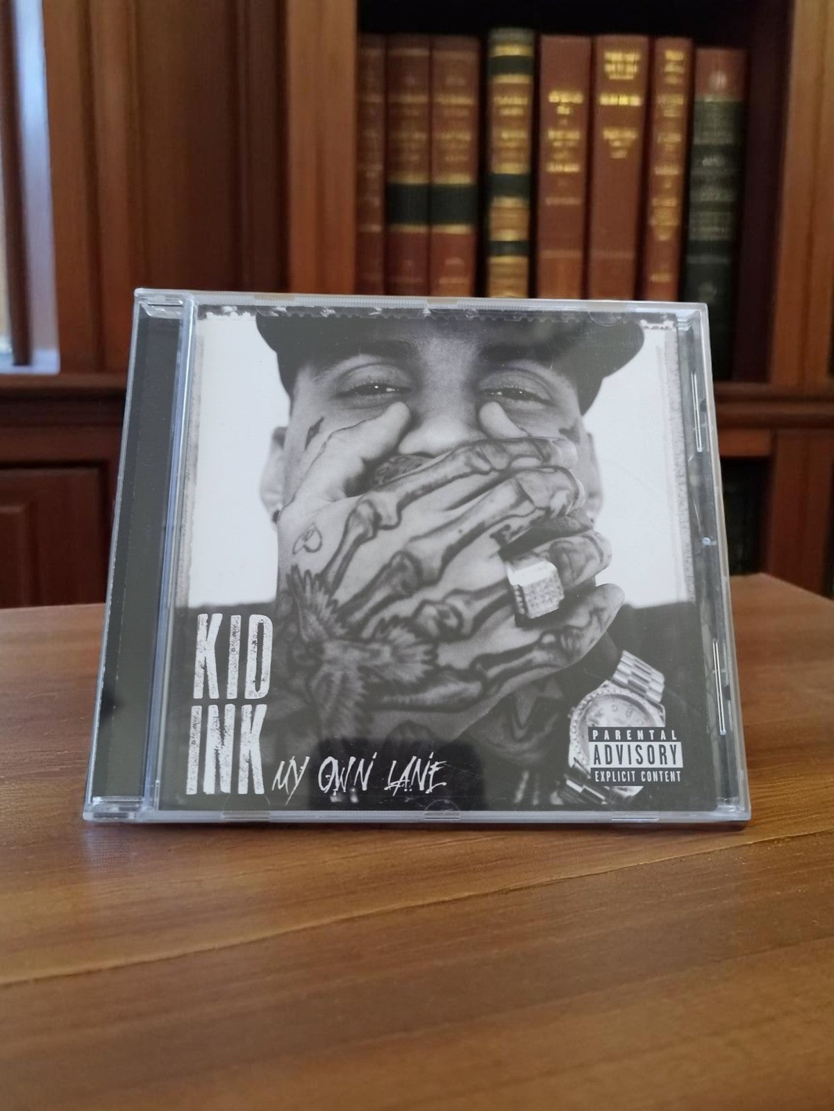 CD Kid Ink My Own Lane album hip-hop US boîtier cristal rap explicit