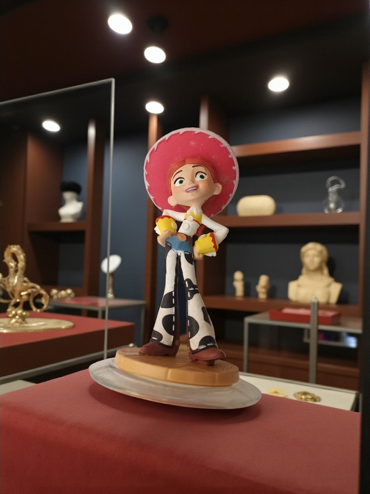 Figurine Disney Infinity Jessie Toy Story jeu vidéo interactif rétro