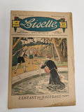 Ancien journal Lisette 1934, Journal des fillettes, couverture illustrée, vintag
