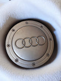 Enjoliveur cabochon Audi ancien, logo cercles, accessoire auto rétro vintage