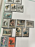 Timbres Espagne thématiques animaux art sport costumes historiques philatélie