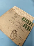 Ancienne enveloppe suisse oblitérée philatélie, correspondance manuscrite