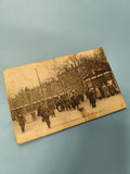 Ancienne carte postale animée Lyon Foire aux Échantillons Pont Morand vintage