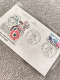 Lettre FDC Florales Internationales Paris 1969 premier jour ancien philatélie