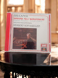CD Bruckner Symphonie n°4 Berliner Philharmoniker Karajan EMI Studio