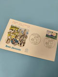 Enveloppe FDC Premier Jour d?Émission Haute Normandie illustrée timbre 1978
