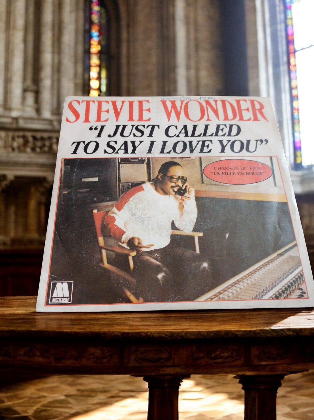Vinyle 45 tours Stevie Wonder I Just Called To Say I Love You vintage Motown