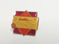 Pin's ancien Coca-Cola rétro, badge collection vintage boisson soda publicitaire