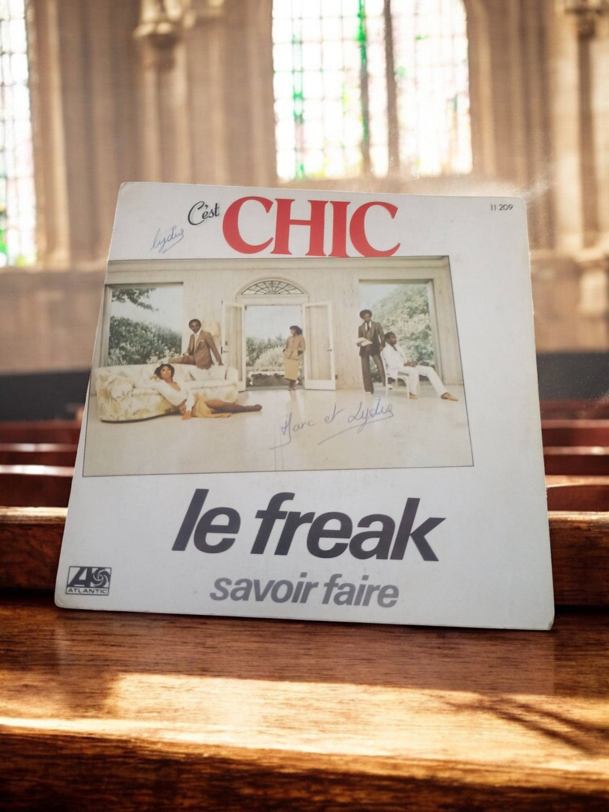 Vinyle 45 tours Chic Le Freak Savoir Faire Atlantic vintage années 70 disco