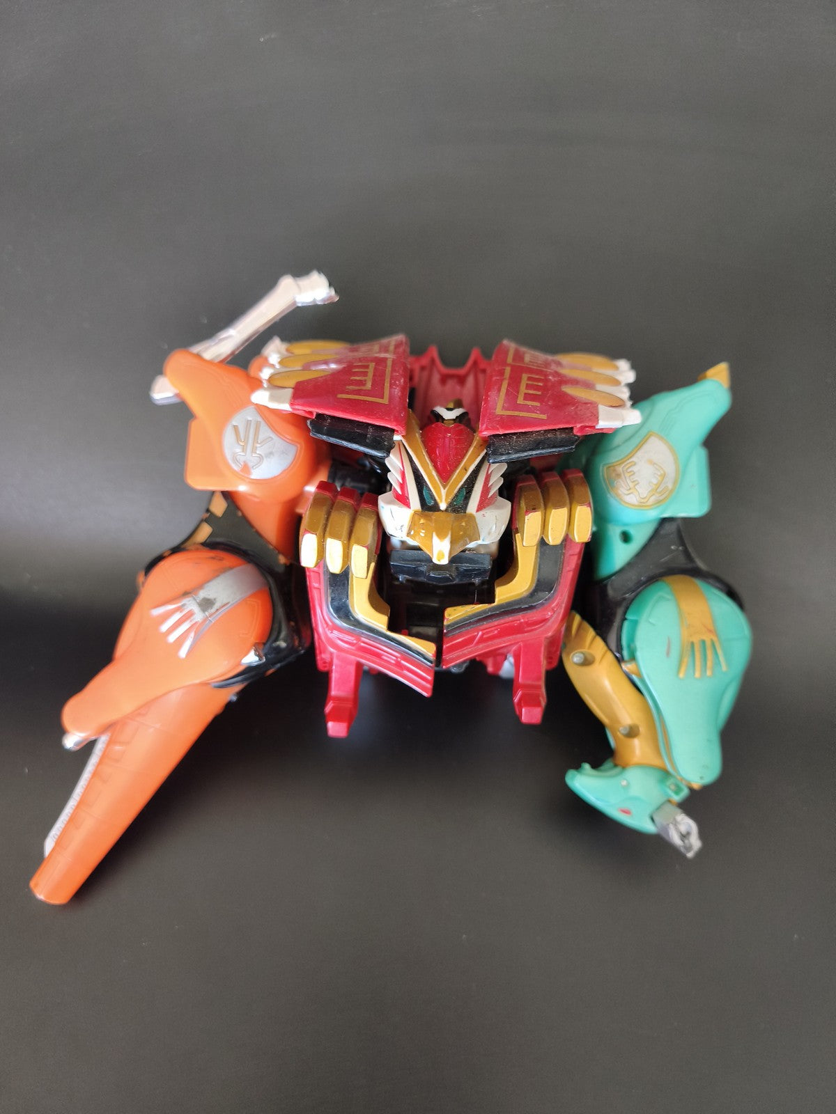 Power Rangers DX Gao Icarus Megazord Gaoranger Wild Force Isis incomplet d'occas
