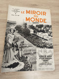 Ancien journal Le Miroir du Monde 1933 ? couverture parade USA vintage