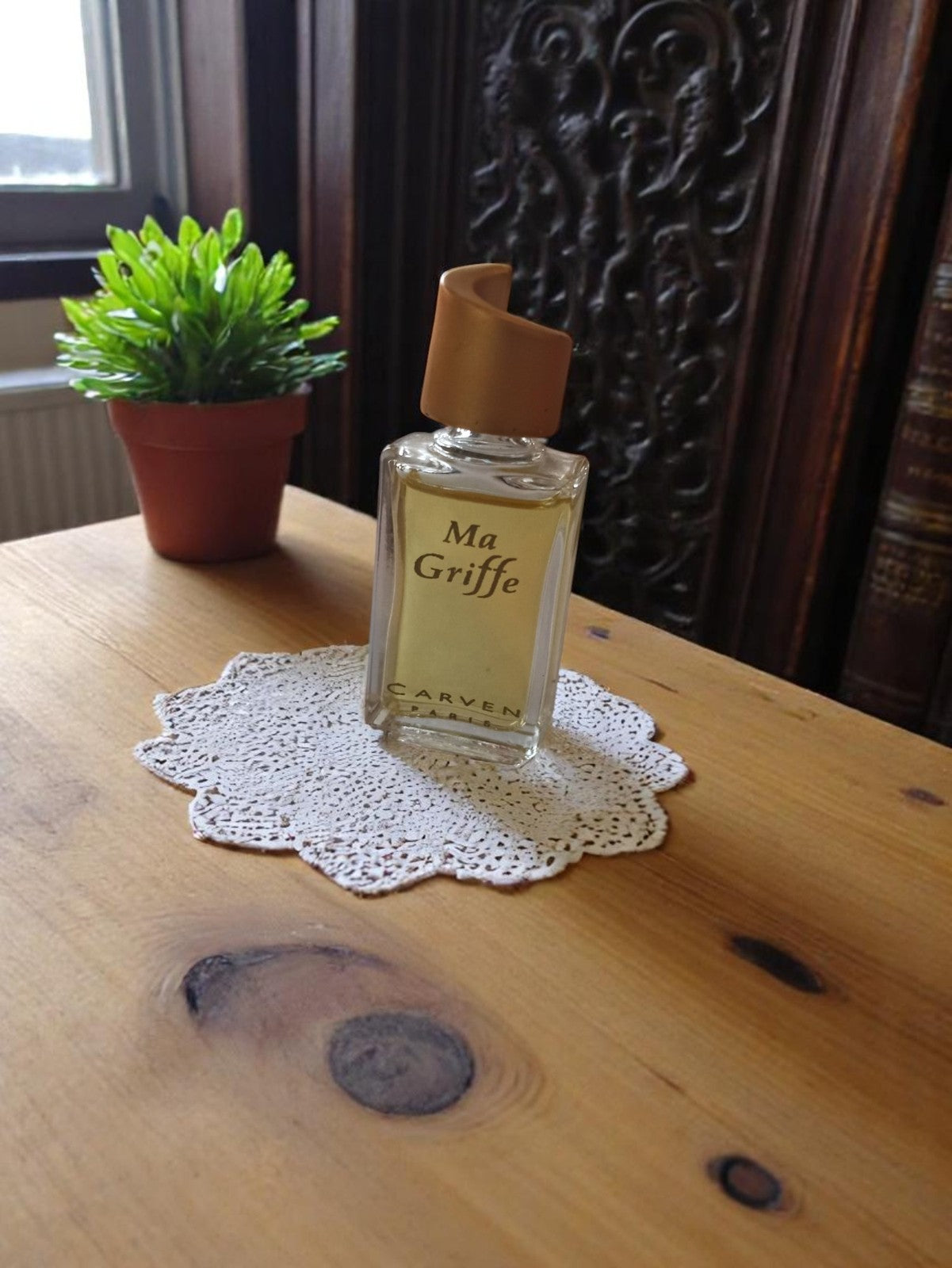 Miniature parfum vintage Ma Griffe Carven flacon ancien rétro déco