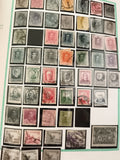 Timbres Espagne anciens oblitérés portraits et figures historiques philatélie