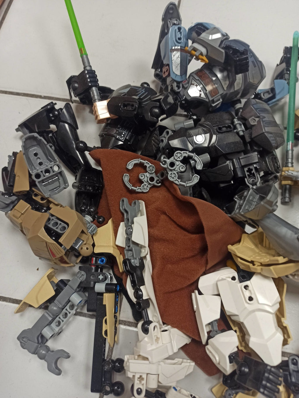 Gros lot Lego Star Wars vrac, sets divers, pièces originales Lego occasion