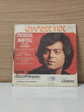 Vintage 45 tours ancien Frédéric Monteil disque vinyle rétro collection musique