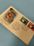 Enveloppe FDC premier jour Italie Spoleto 1967 Festival dei Due Mondi (Ref 11)