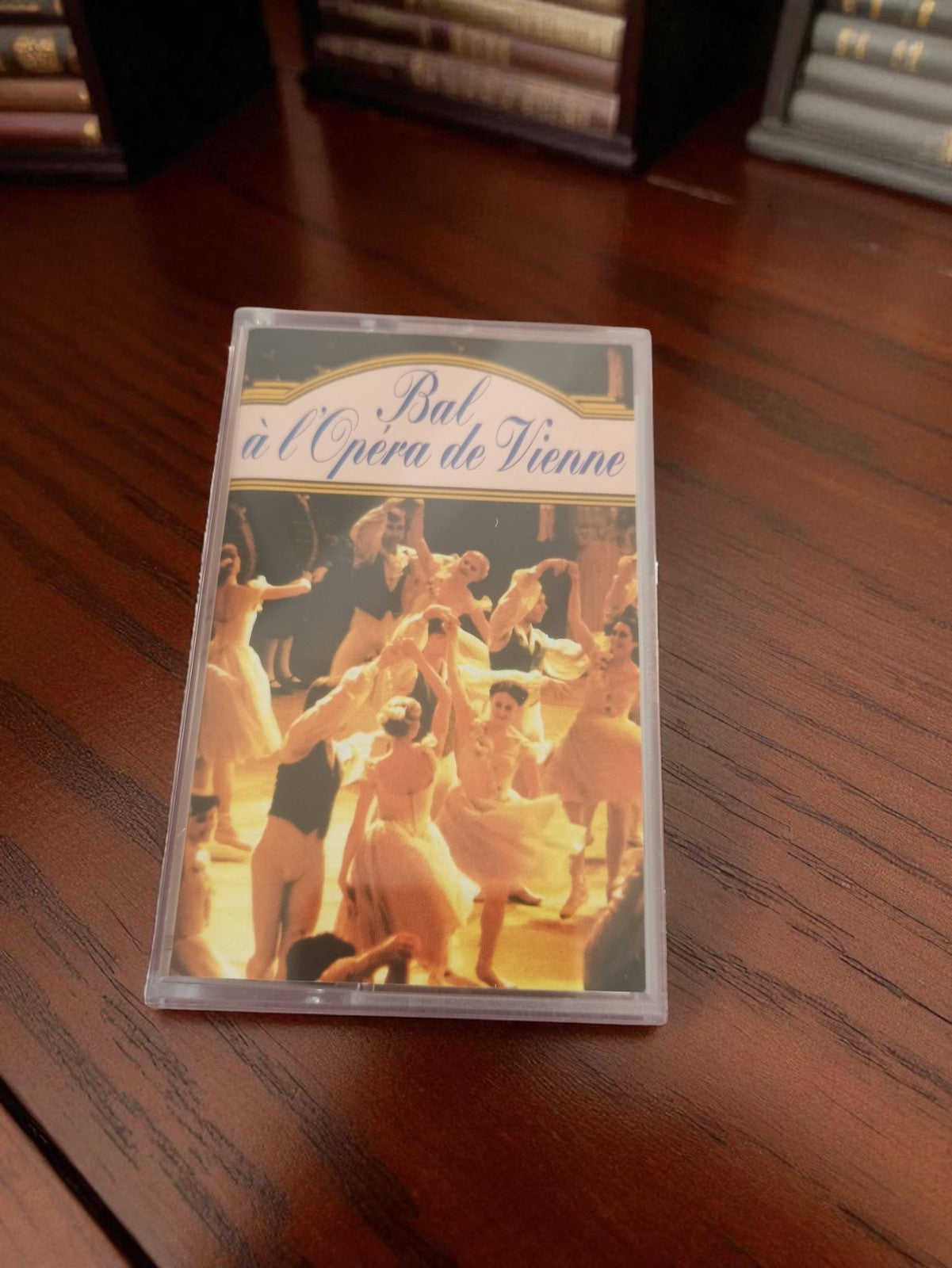 Cassette audio Bal à l’Opéra de Vienne vintage musique classique K7 ancienne
