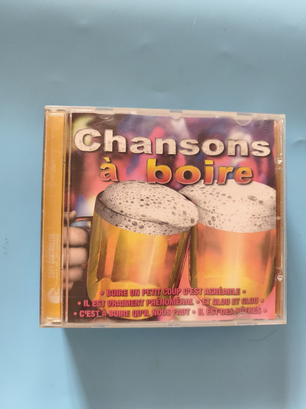 CD chansons à boire musique française ambiance festive d'occasion audio disque