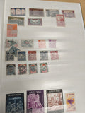 Lot timbres Algérie Andorre oblitérés variés philatélie France