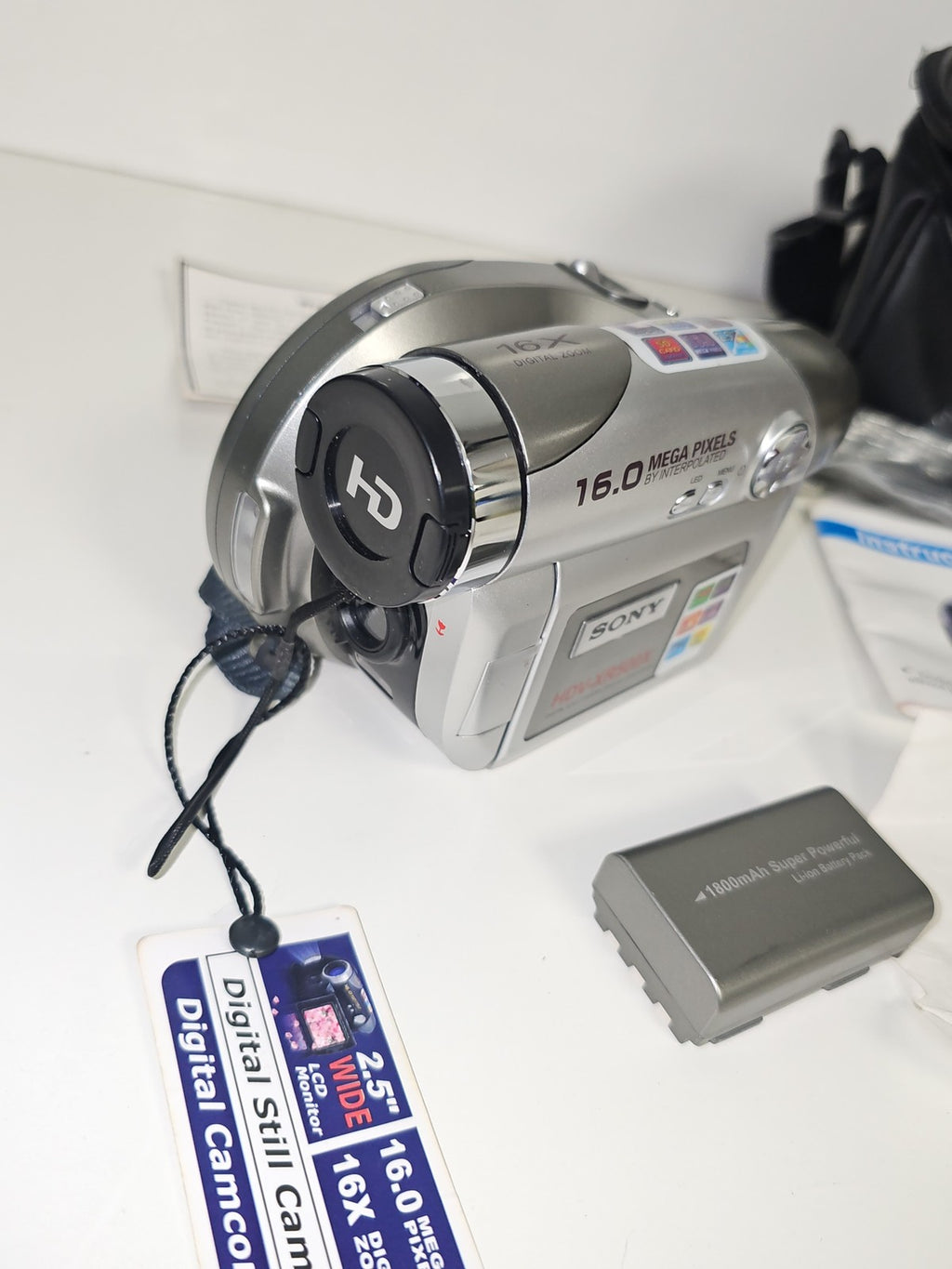 Caméscope Sony HDV-XR500X 16MP Full HD - Lecteur vidéo numérique, sans câbles