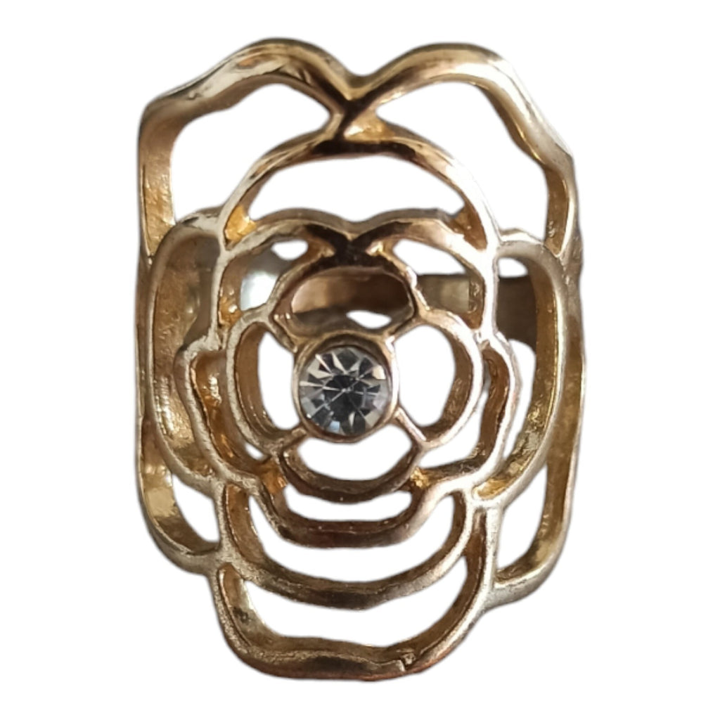 Bague Vintage Strass Taille 58 - Élégance et Raffinement