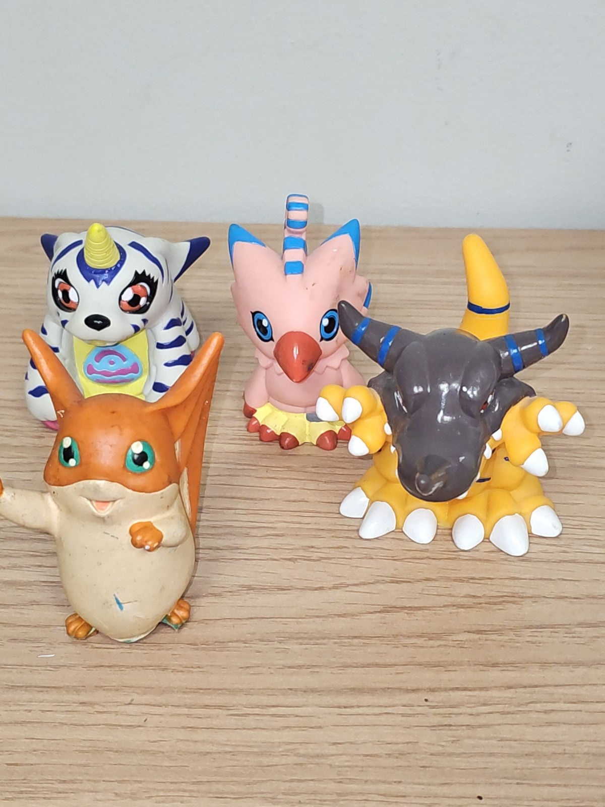 Lot de figurines Digimon vintage ancien collection rétro jouets années 90