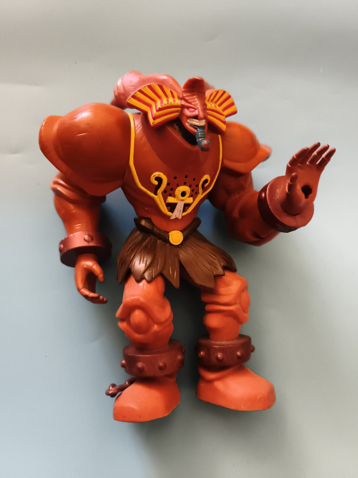 Figurine Exodia le Maudit Yu-Gi-Oh articulée rouge marron jouet manga