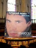 Vinyle 45 tours Michel Sardou Afrique Adieu vintage Trema pochette photo