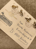 Lettre premier jour DDR Leipzig Zoo timbres animaux fauves enveloppe philatélie