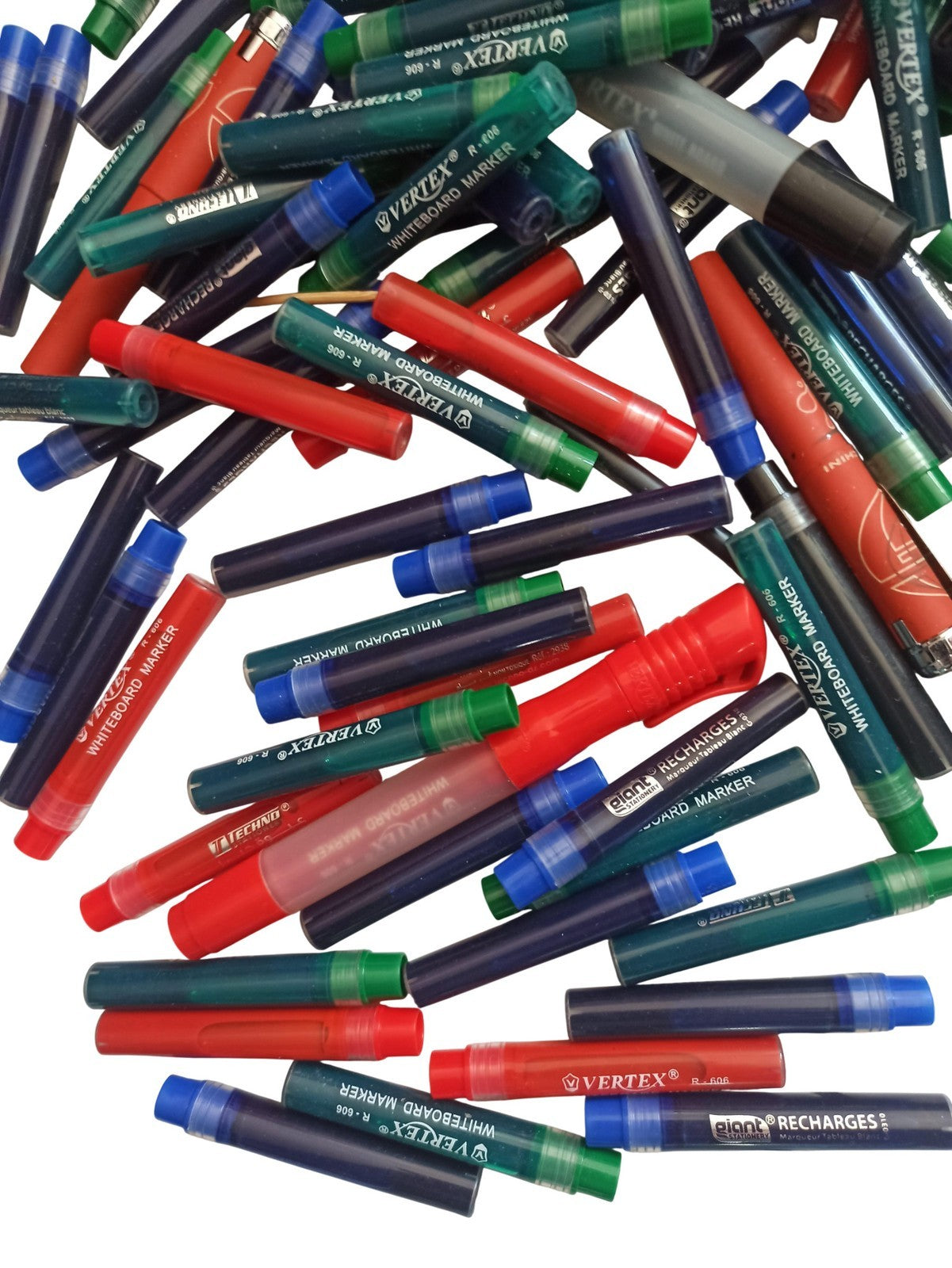 Lot recharges encre VERTEX ancien, cartouches stylo plume vintage écriture