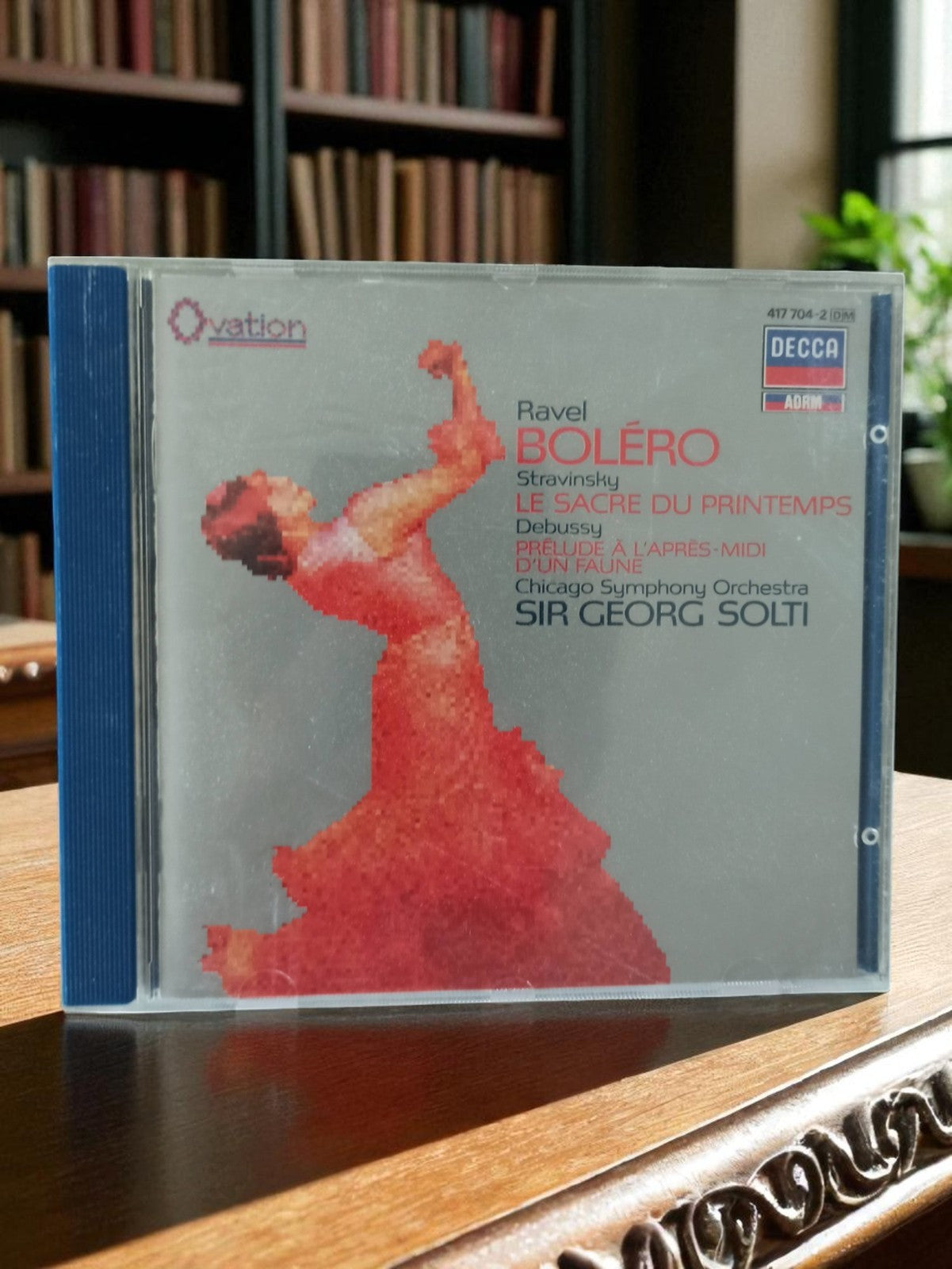 CD Boléro Ravel Decca Sir Georg Solti musique classique d'occasion