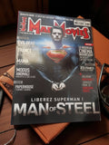 Magazine cinéma Mad Movies Man of Steel vintage ancien Superman