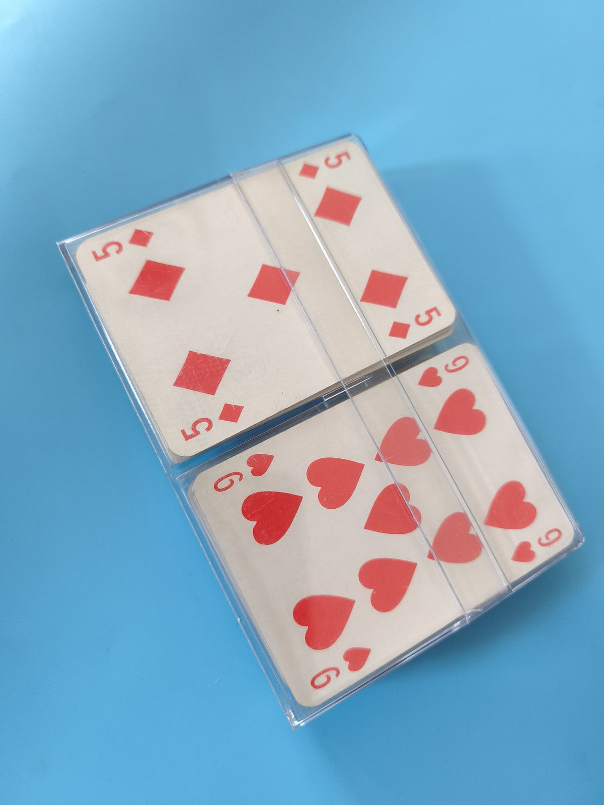 Jeu de cartes vintage RTF ancien neuf, collection rétro, rare pour amateur