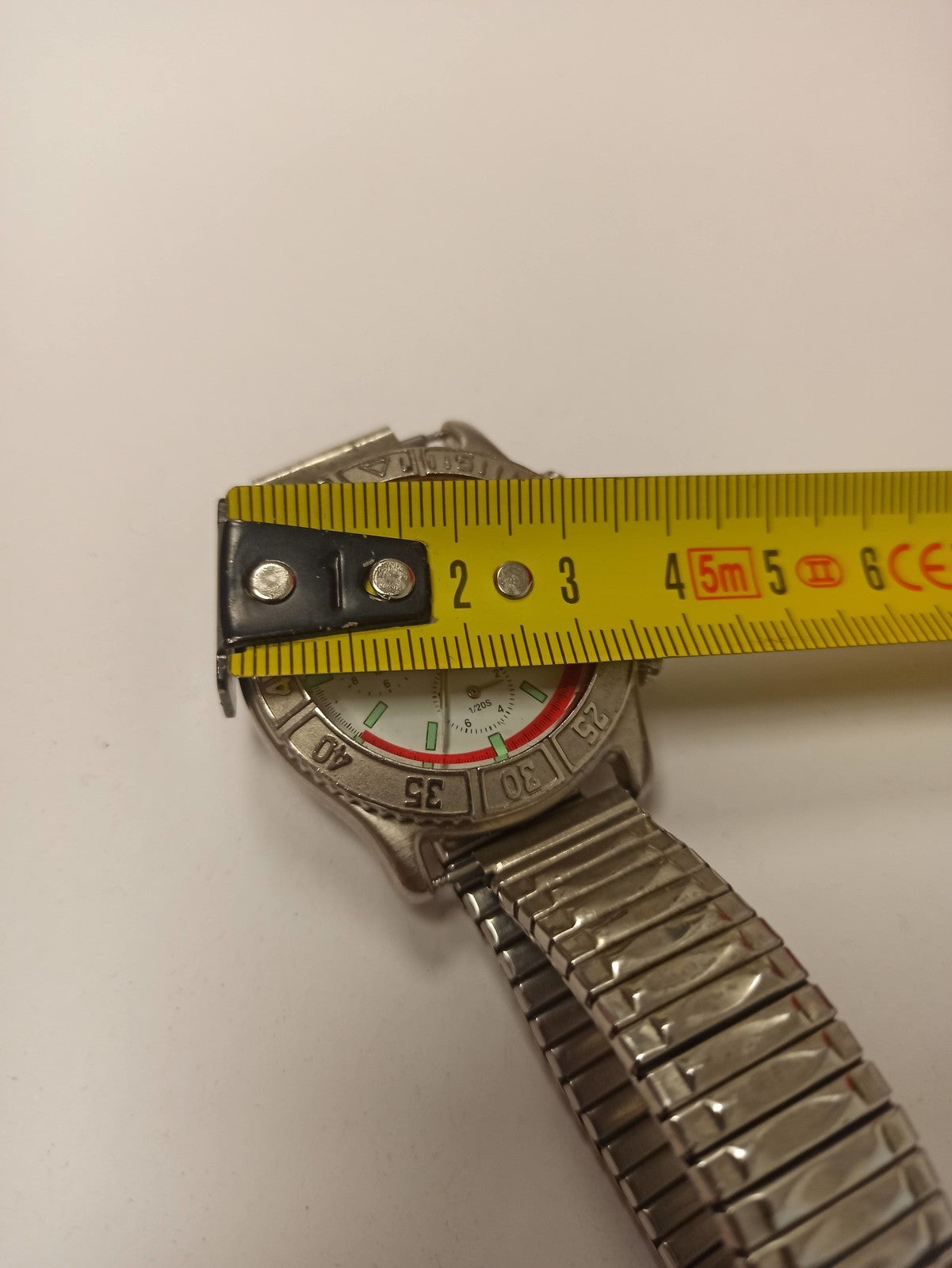 Montre homme SB 15 Rugby 99 vintage, bracelet extensible, rare rétro