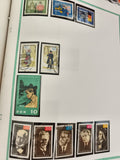 Lot timbres DDR oblitérés Allemagne Est portraits costumes 10-50 pfennig philaté