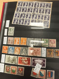 ** Lot timbres Suisse Helvetia oblitérés, motifs divers, philatélie suisse
