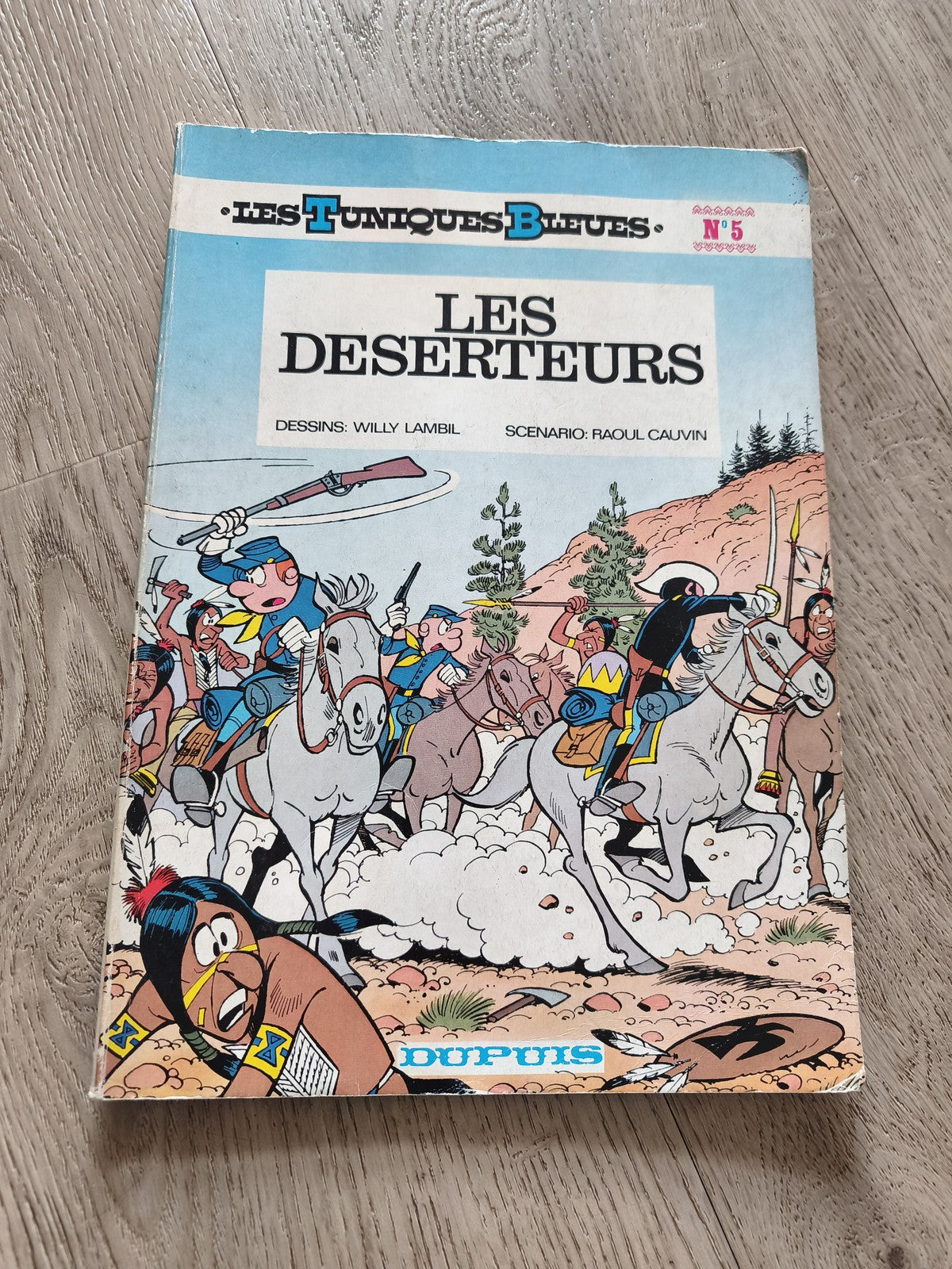 Ancien BD vintage Les Tuniques Bleues Les Déserteurs édition originale collectio