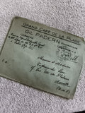 Lettre ancienne Grand Café de la Plage Cerbère Gil Padern philatélie cachet post