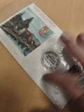 Enveloppe premier jour Thann Haut-Rhin blason illustration philatélie FDC