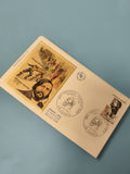 Enveloppe Premier Jour FDC Théophile Gautier 1972, illustration couleur, oblitér
