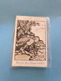 Carte postale ancienne vintage Maroc scène traditionnelle coupe cabeche collecti