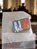 Pin's RTM Marseille vintage mascottes bus métro, parfait état, badge ancien