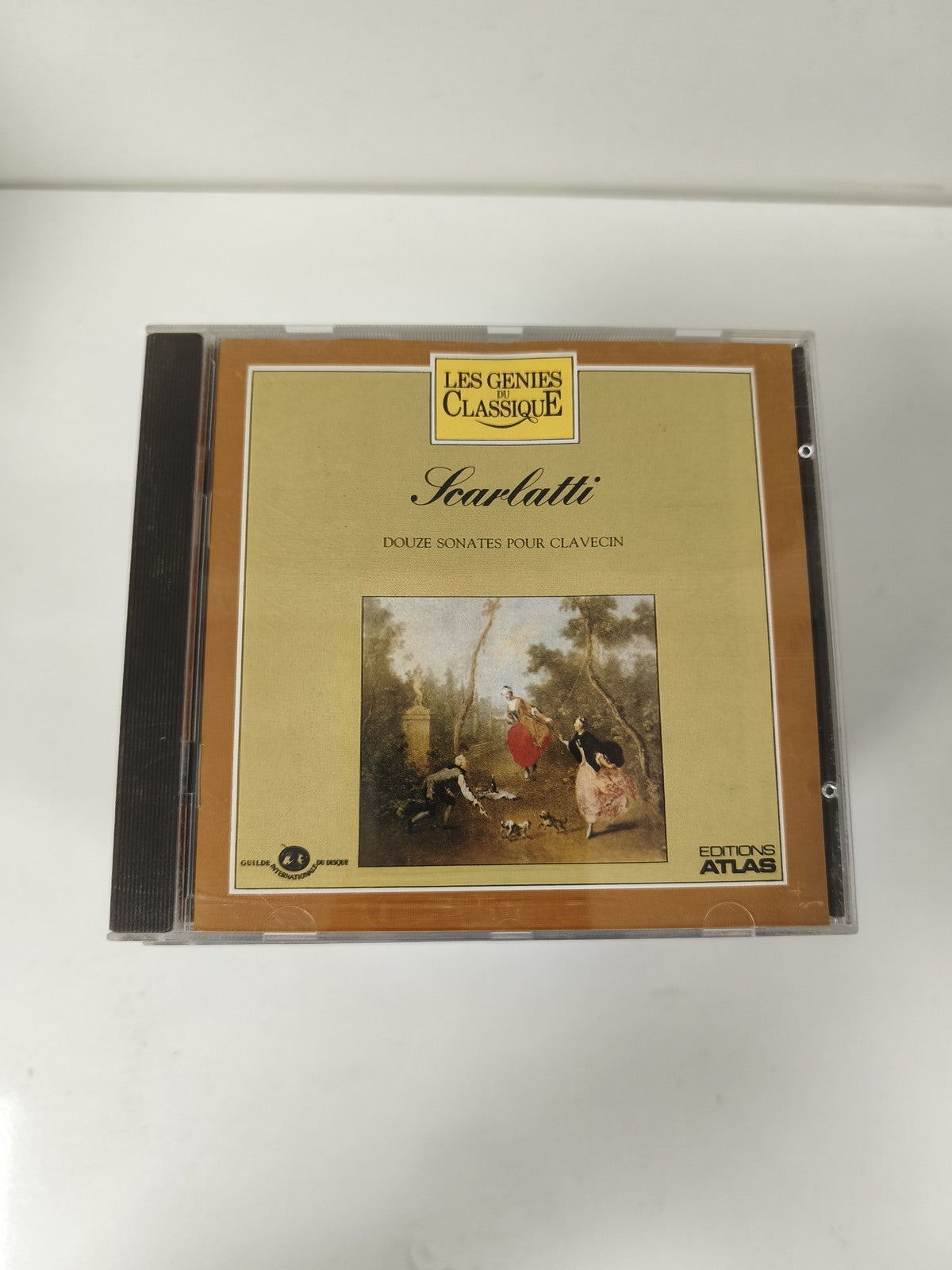 CD Scarlatti Douze Sonates pour Clavecin Les Génies du Classique Atlas