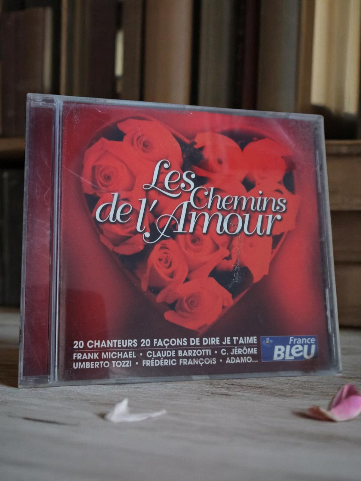 CD Les Chemins de l'Amour France Bleu romantique vintage 20 chanteurs variété