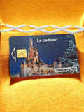 Carte téléphonique vintage Disneyland Paris Télécarte 50 Le Cadeau