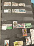 Lot anciens timbres oblitérés Mexique, thématiques variées, collection philatéli